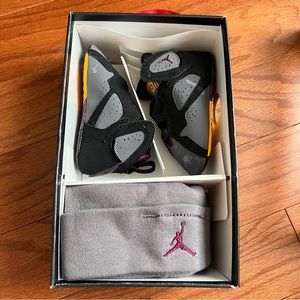 Jordan retro 7 crib shoes 3C